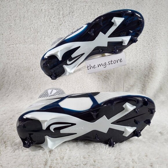 Nike Alpha Menace Elite 3 White Black College Navy CT6648 102 Size 9 - Picture 6 of 7